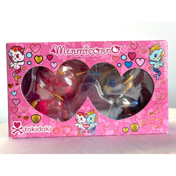 Tokidoki Valentine 2-Pack: Soul and Mate Mermicorno 2020 Limited Exclusive NIB - Picture 6 of 10